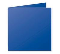 Clairefontaine Carte 210g Pliée 135x135 Bleu Nuit Pqt 25
