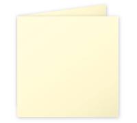 Clairefontaine Carte 210g Pliée 135x135 Canari Pqt 25