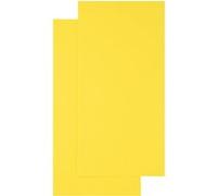 Clairefontaine - Carte Pollen 10x21 Jaune Soleil - Paquet De 25 G