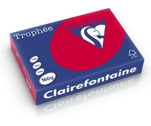 Clairefontaine Cerise Papier couleur A4 160 g/m² (250 feuilles)