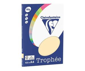 Clairefontaine Chamois A4 Papier couleur 80 g/m² (100 feuilles)