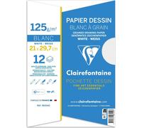 Clairefontaine Chemise Papier à dessin A 4, 125 g