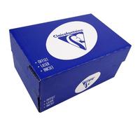 Clairefontaine Enveloppes Clairalfa - Boîte de 250 auto-adhésives 110 x 220 mm Blanc