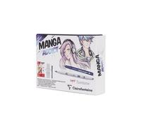 Clairefontaine - Coffret Manga Addict, complet pour dessin, création et illustration de vos personnages et scènes manga