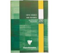 Clairefontaine - Copies Doubles Non Perforees A4 5x5 90g Blanc - Etui De 50 G
