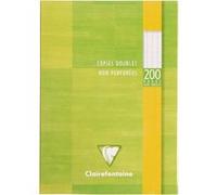 Clairefontaine Étui de copies doubles non perforées 5721C A4 21x29,7 cm 200 p. grands carreaux 90 g
