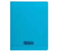 Clairefontaine Couv Polypro, Cahier Piqué Bleu 24x32cm 48p Séyès 90g