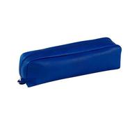 Clairefontaine Cuir Teinte Trousse Rectangulaire 20,5x4x6 Cm Bleu