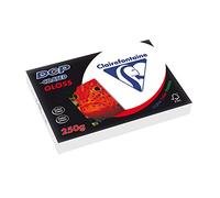 Clairefontaine DCP 6872C Ramette de 125 feuilles de papier d'impression pour impression d'images aux couleurs intenses Format A3 29,7 x 42 cm 250 g Blanc brillant