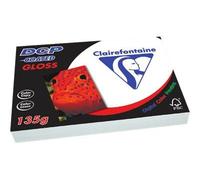 Clairefontaine Dcp Coated Gloss - Papier Glacé Couché Recto Verso - Blanc - A3 (297 X 420 Mm) - 135 G/M² - 250 Feuille(S)