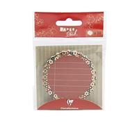 Clairefontaine de Noël mémos Sticky Notes, Multicolore