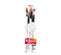 CLAIREFONTAINE DFY Set de 5 pinceaux moyens