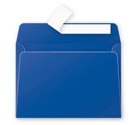 Clairefontaine Enveloppe 120g 114x162 Bleu Nuit Pqt 20