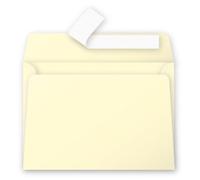 Clairefontaine 5456C - Paquet de 20 Enveloppes Auto-Adhésives - Format C6 11,4x16,2cm - 120g/m² - Coloris Canari - Invitation Evènements et Correspondance - Gamme Pollen - Papier Premium Lisse