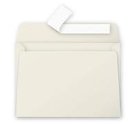 Enveloppe - CLAIREFONTAINE - Pollen - 120g - 114x162 mm - Gris perle - Paquet de 20