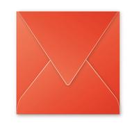 Clairefontaine Enveloppe 120g 140x140 Rouge Corail Pqt 20