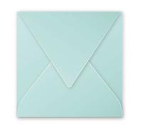 Clairefontaine Enveloppe 120g 140x140 Vert Jade Pqt 20