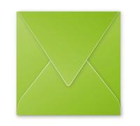 Clairefontaine Enveloppe 120g 140x140 Vert Menthe Pqt 20