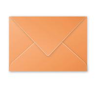 Clairefontaine – Grandes enveloppes 5492C C5 16,2×22,9 cm Clémentine 120 g/m² – Paquet de 20