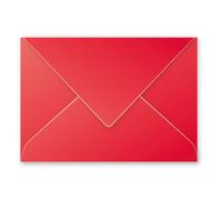 20 enveloppes CLAIREFONTAINE POLLEN C5- 162x229 - ROUGE GROSEILLE