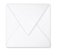 Clairefontaine Enveloppe 120g 165x165 Blanc Irisé Pqt 20