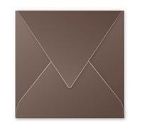 Clairefontaine Enveloppe 120g 165x165 Marron Taupé Pqt 20