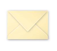 Clairefontaine Enveloppes 5840C – Mini 7,5 x 10 cm Chamois 120g/m², Paquet de 20, fermeture gommée