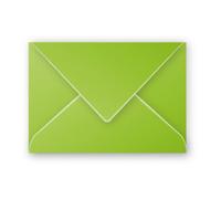 Clairefontaine Enveloppe 120g 75x100 Vert Menthe Pqt 20