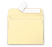 Clairefontaine Enveloppe 120g 90x140 Chamois Pqt 20 Avec Bande De Protection