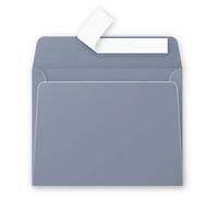 Clairefontaine Enveloppe 120g 90x140 Gris Koala Pqt 20 Avec Bande De Protection