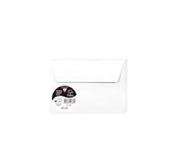 Clairefontaine Enveloppes C6 Blanches 120g Auto-Adhésives Lot 20 - Format standard 11,4 x 16,2 cm, Papier Lisse, Invitation Mariage, Faire-Part, Cartes & Correspondance - Pollen - Réf. 5436C