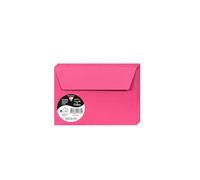 Clairefontaine Enveloppes auto-adhésives 5576C C6 11,4×16,2 cm 120 g/m² Paquet de 20 Rose fuchsia