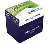 Clairefontaine EVERCOPY + - Blanc - A4 (210 x 297 mm) - 80 g/m² - 500 feuille(s) papier recyclé (pack de 5)