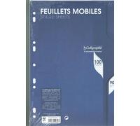 Clairefontaine Feuillets Mobiles 21x29,7, 100p, Q.5x5, 90g