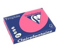 Clairefontaine Fuchsia A3 Papier couleur 80 g/m² (500 feuilles)