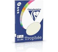 Clairefontaine Gris perle A4 Papier couleur 80 g/m² (100 feuilles)