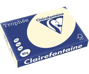 Clairefontaine Ivoir A3 Papier couleur 80 g/m² (500 feuilles)