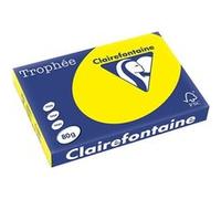 Clairefontaine Jaune soleil A3 Papier couleur 80 g/m² (500 feuilles)
