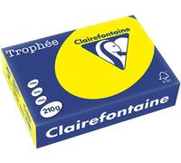 Clairefontaine Jaune soleil A4 Papier couleur 210 g/m² (250 feuilles)