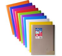 Clairefontaine Koverbook Cahier agrafé 240 x 320 mm 24 feuilles - 48 pages Seyès disponible en différents coloris polypropylène…