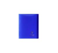 Clairefontaine Koverbook Cahier Piqué 17x22cm 96 Pages Grands Carreaux Bleu Marine