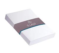Lalo 19101L - Un paquet sous film de 25 enveloppes gommées blanches Diploma 13,1x19 cm 120g, Blanc