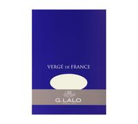 CLAIREFONTAINE LALO, bloc A5, 50 feuilles, 100g, vergé blanc