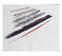 CLAIREFONTAINE Lot de 2 Paquets 25 feuilles Ingres Etude 50x65cm blanc 80g