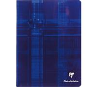 Clairefontaine Cahier Piqûre 48 Pages Seyès 17 X 22 Cm. Couverture Carte Assortie