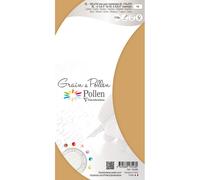 Clairefontaine Lot De 3 Etuis De 5 Cartes Grain De Pollen 105x210 Bois