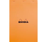 Clairefontaine Lot De 5 Blocs Orange N°19 21x31,8cm 80f Agrafées 80g Ligné + Marge