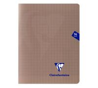 Clairefontaine Lot De 5 Cahiers Mimesys Piqué Polypro 17 X 22 Cm 96 Pages 90g Séyès Noir