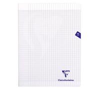 Clairefontaine Lot De 5 Cahiers Mimesys Piqué Polypro 24 X 32 Cm 96 Pages 90g Séyès Incolore