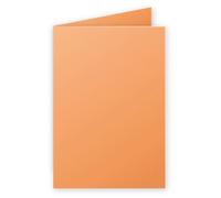 Clairefontaine Lot De 5 Cartes 210g Pliée 110x155 Clémentine Pqt 25